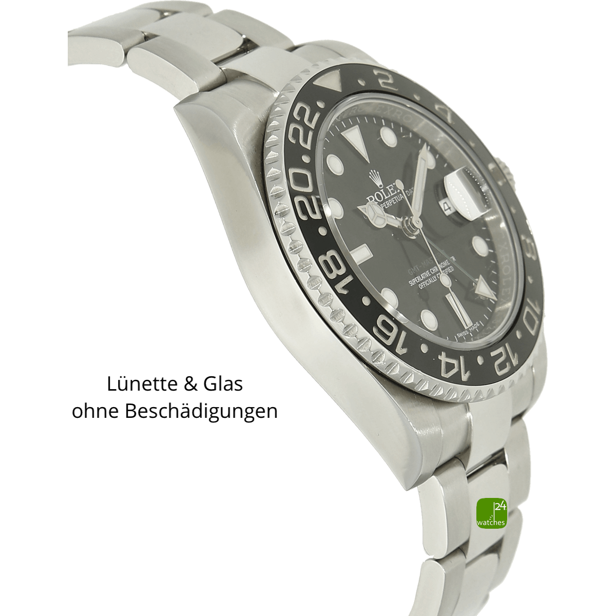Rolex GMT Master 116710 Gehaeuse links
