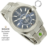 Relex Sky Dweller blue 326934 halb liegend
