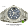 Relex Sky Dweller blue 326934 liegend