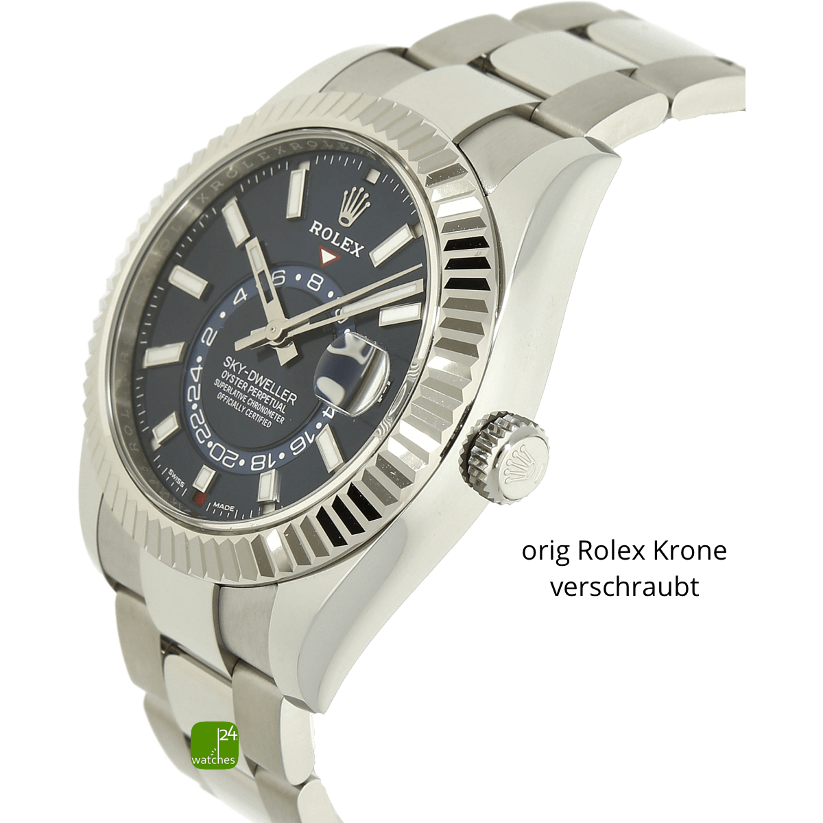 Relex Sky Dweller blue 326934 Gehaeuse re