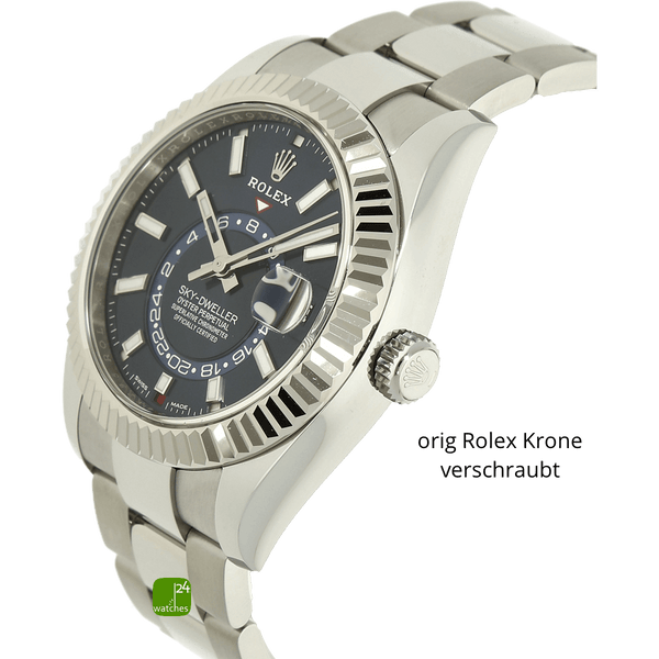 Relex Sky Dweller blue 326934 Gehaeuse re