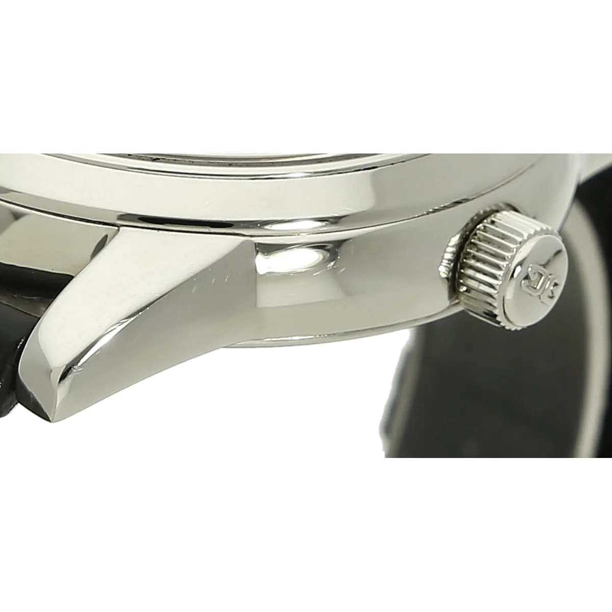 Glashuette Zeigerdatum detail case 