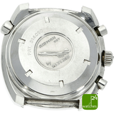 Glycine Airman Chronograph gebraucht Nahaufnahme Uhrenboden