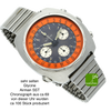 Glycine Airman Chronograph gebraucht halb liegend