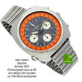 Glycine Airman Chronograph gebraucht halb liegend