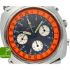 Glycine Airman Chronograph gebraucht Nahaufnahme Zifferblatt