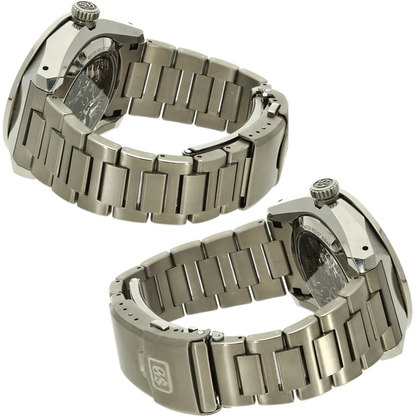 Grand Seiko Godzilla SBGA405 Armband links rechts Titan 