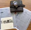 Glashuette Seventies blue big datemit Papieren