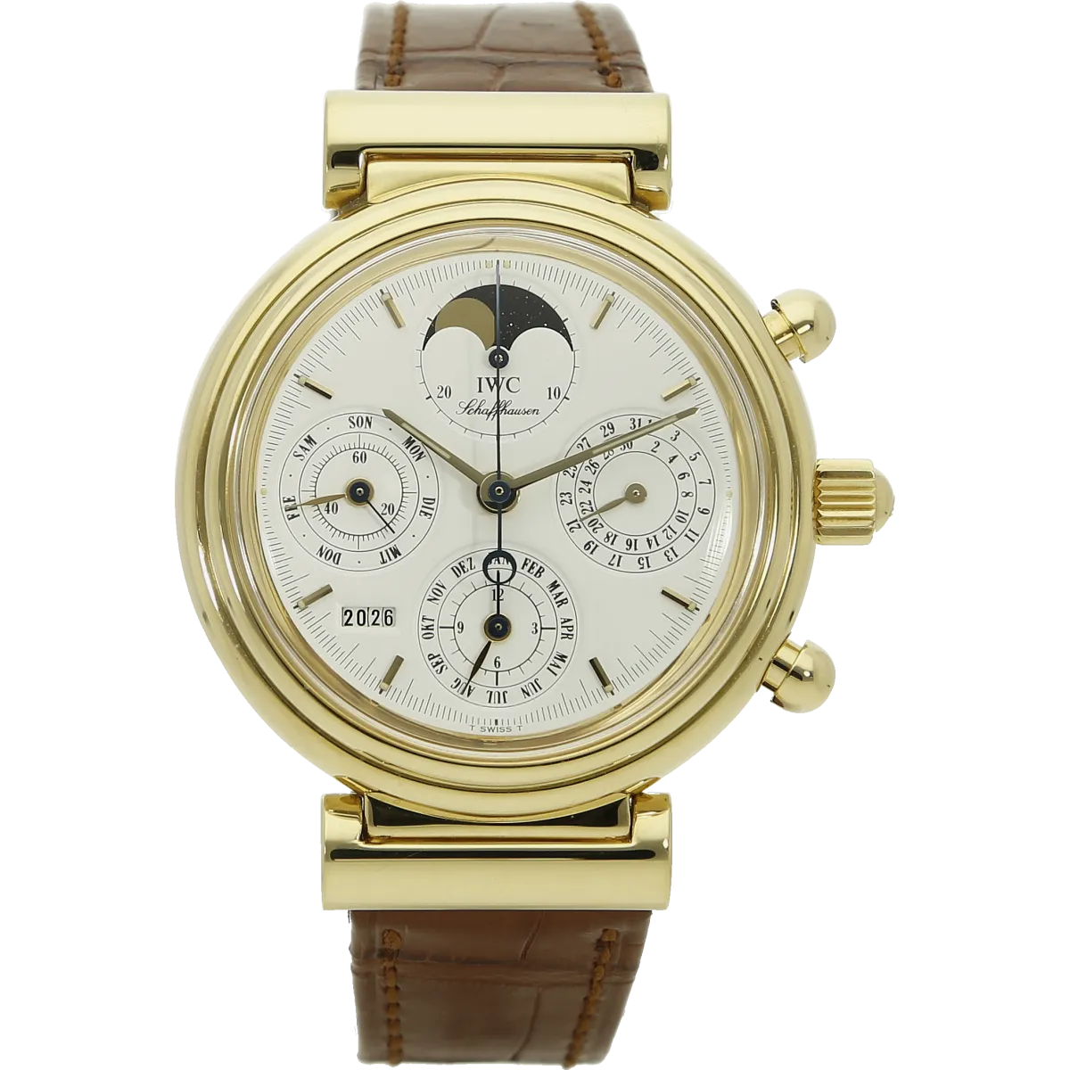 IWC da Vinci Gold 3750 stehend 