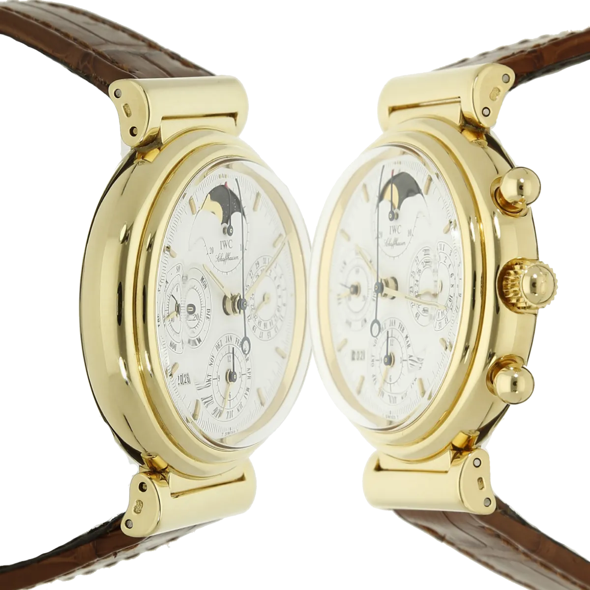 IWC da Vinci Gold 3750 Gehaeuse links rechts 
