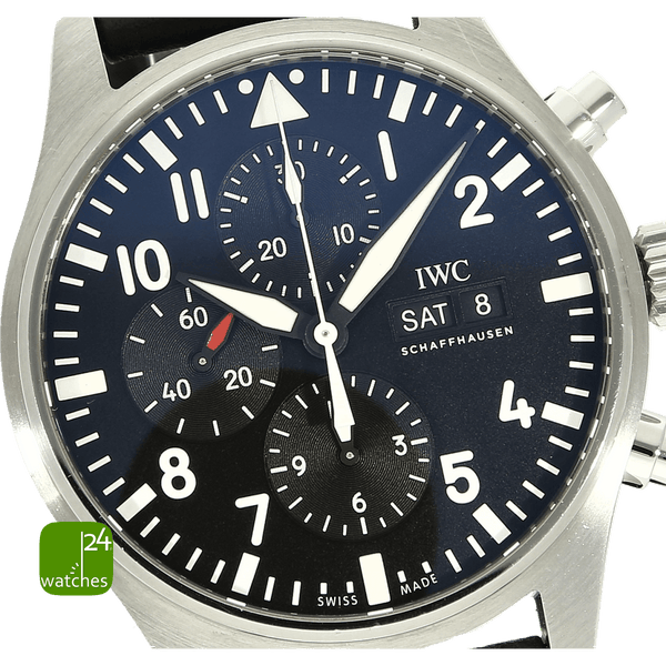 IWC Pilot Chronograph Spitfire full set 2017 IW377709 watches24