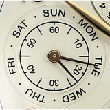 IWC Portugieser Perpetual Calendar IW503701 Zifferblatt detail Wochentag