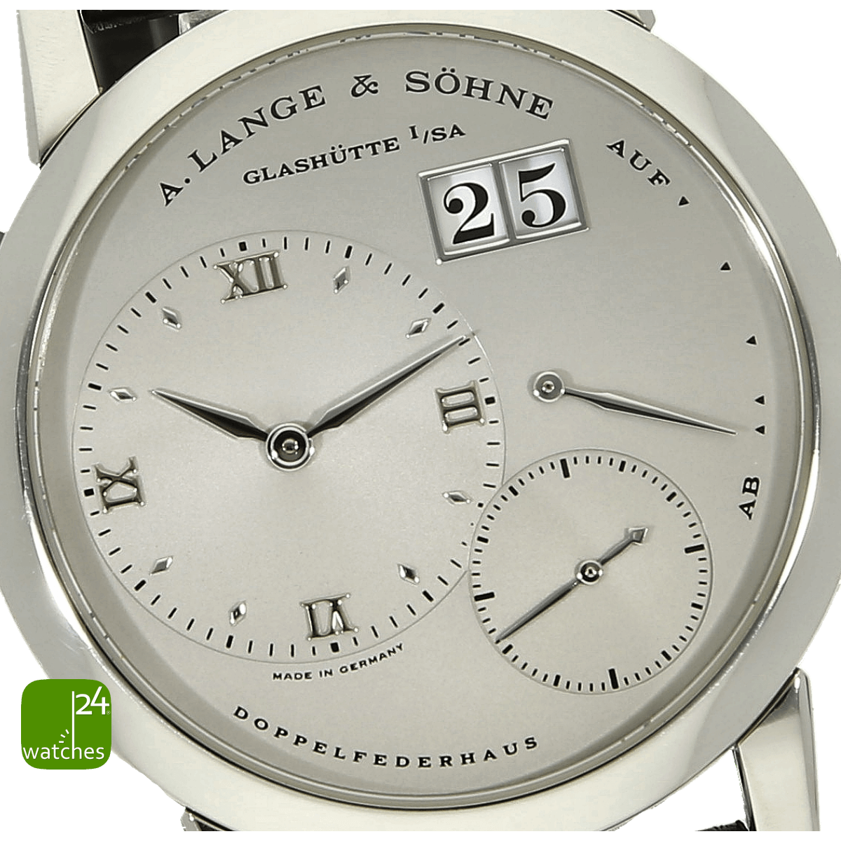Lange & Söhne 1 Platin Zifferblatt