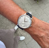 Lange grosse Saxonia automatik am Arm 1 