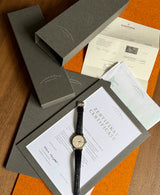 Lange grosse Saxonia automatik mit Papieren 