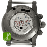gebrauchte Montblanc Timewalker Gehäuseboden mit Sticker