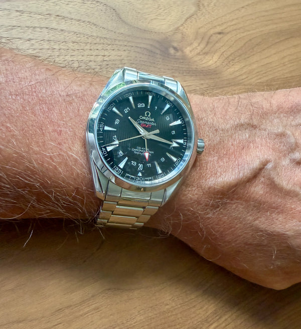 Omega Seamaster Aqua Terra  GMT 43 full Set