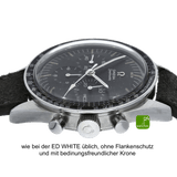 omega-speedmaster-pre-moon-ed-white-flanke mit krone und drückern