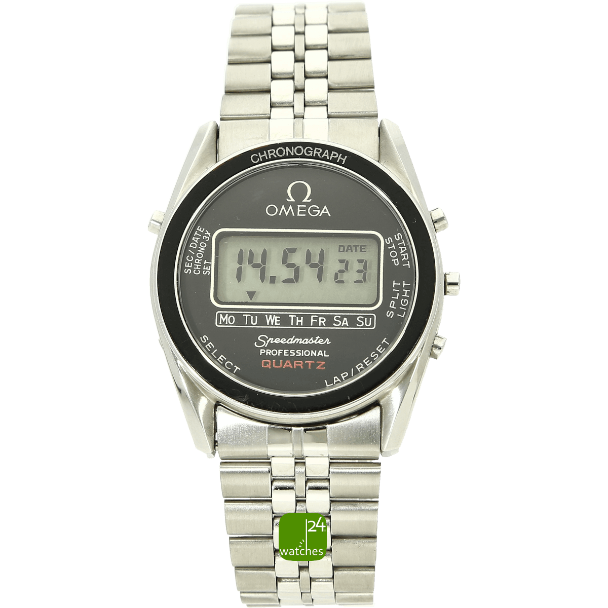 Digital best sale omega watch