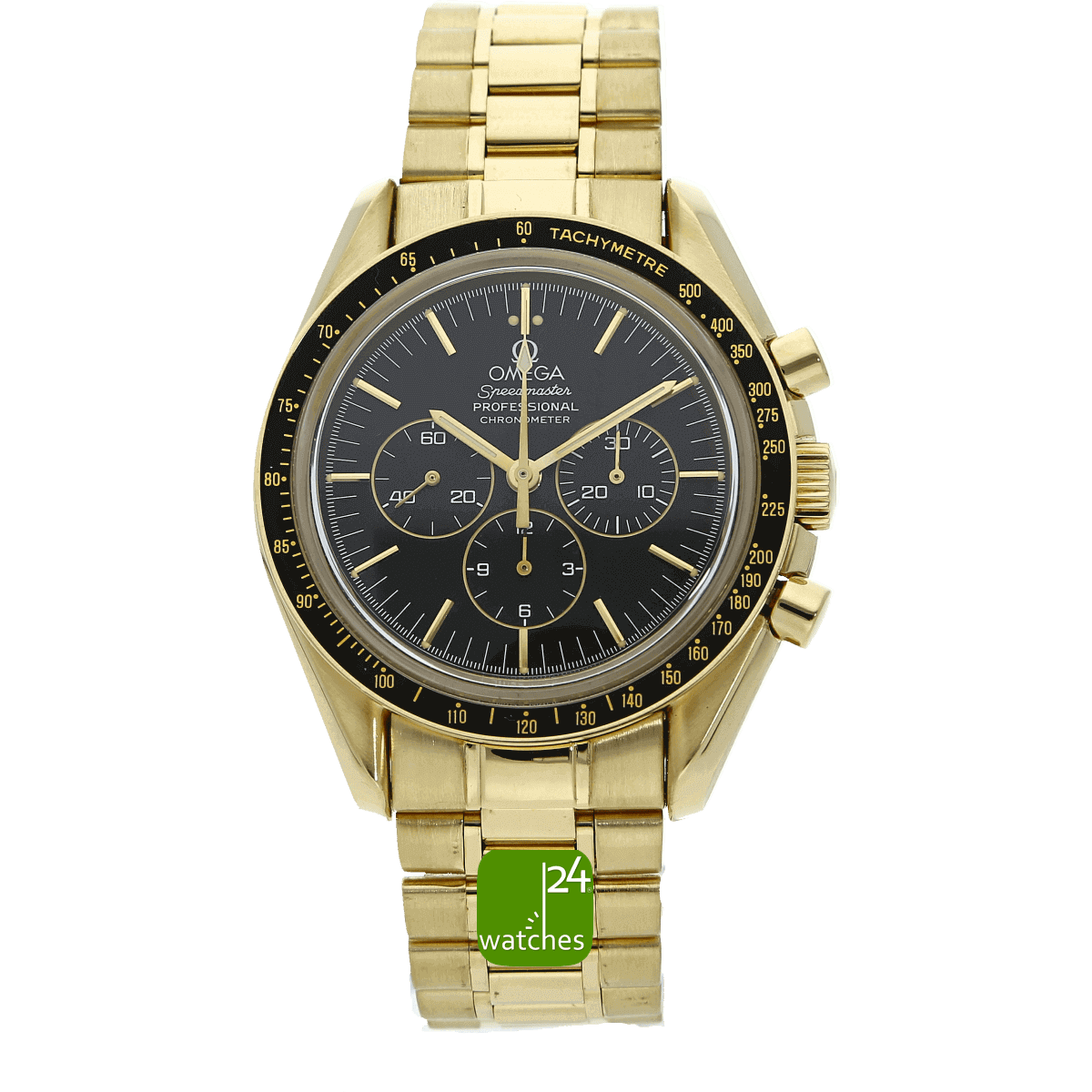 gebrauchte OMEGA Speedmaster Moonwatch GOLD Limitiert 250 Stück