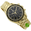 gebrauchte OMEGA Speedmaster Moonwatch GOLD Limitiert 250 Stück quer liegend