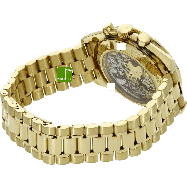 OMEGA Speedmaster Moonwatch gebraucht GOLD Aufnahme des perfekten Uhrenarmbandes