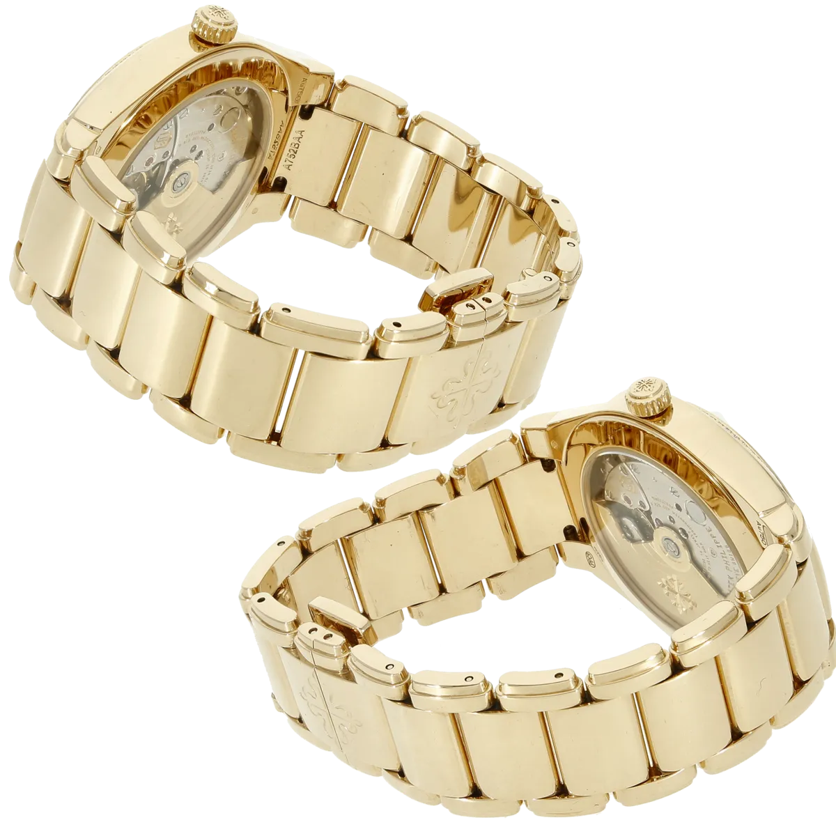 Patek Twenty 4 7300/1200R-001 Armband links rechts
