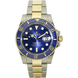 Rolex Submariner St Go blau 116613LB stehend