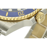Rolex Submariner St Go blau 116613LB detail Gehäuse