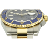 Rolex Submariner St Go blau 116613LB Bandanstoss 6 Uhr 