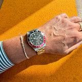 Rolex GMT Master 2 16710 Coke am Arm 2 