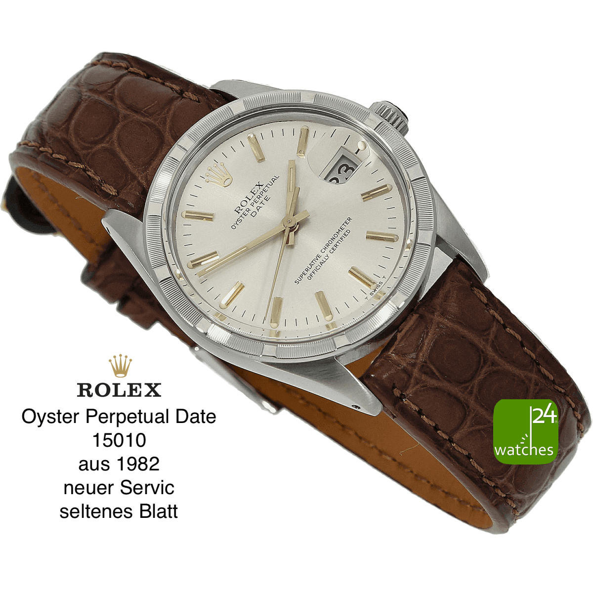 ROLEX Oyster Date from 1982 with history!