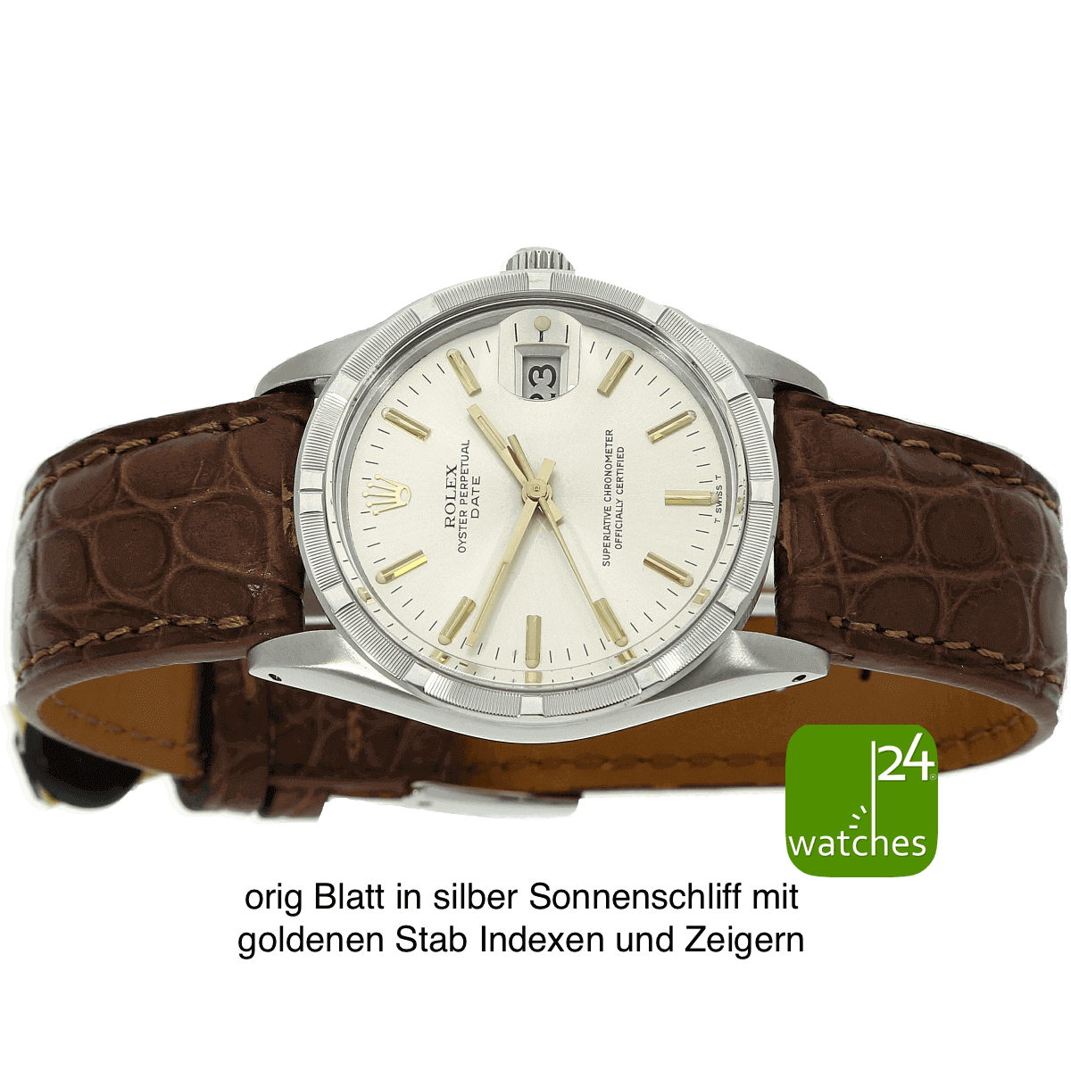 ROLEX Oyster Date from 1982 with history!