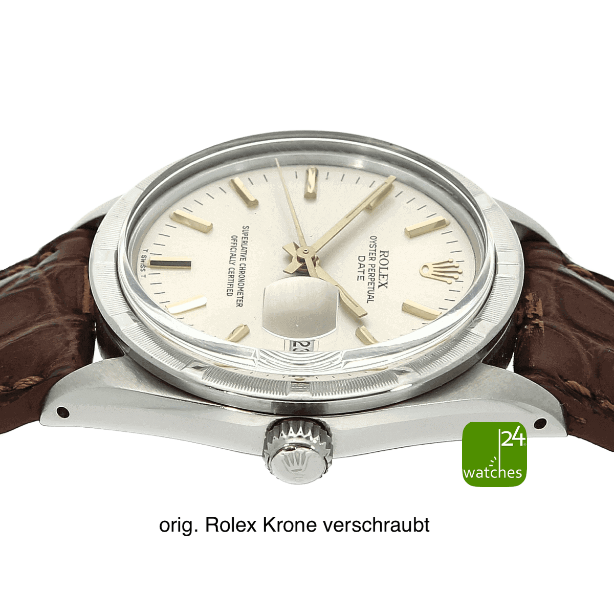 ROLEX Oyster Date from 1982 with history!