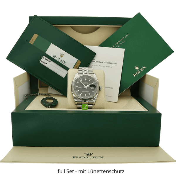 Rolex Datejust 116234 in der Box 