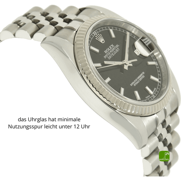 Rolex Datejust 116234 Gehaeuse links
