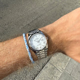 RolexDatejust 36 white wristshot