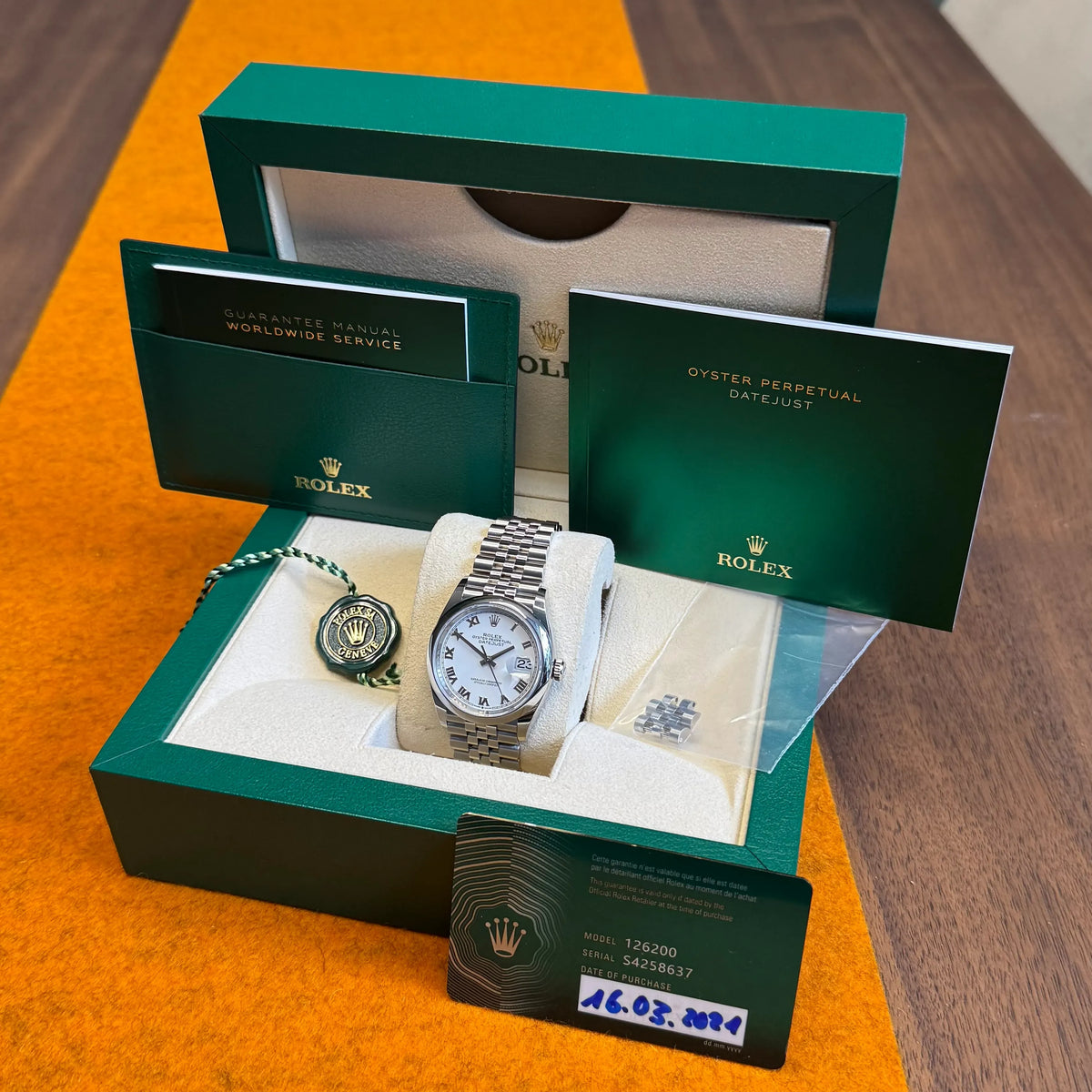 Rolex Datejust 36 FullSet