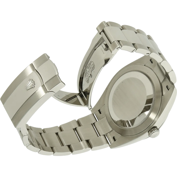 Rolex Datejust 41  126300 rodium Schliesse offen 