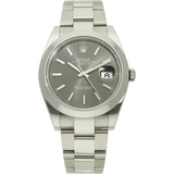 Rolex Datejust 41  126300 rodium stehend