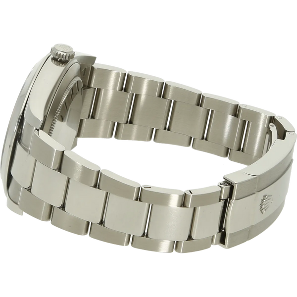 Rolex Datejust 41  126300 rodium Armband links 