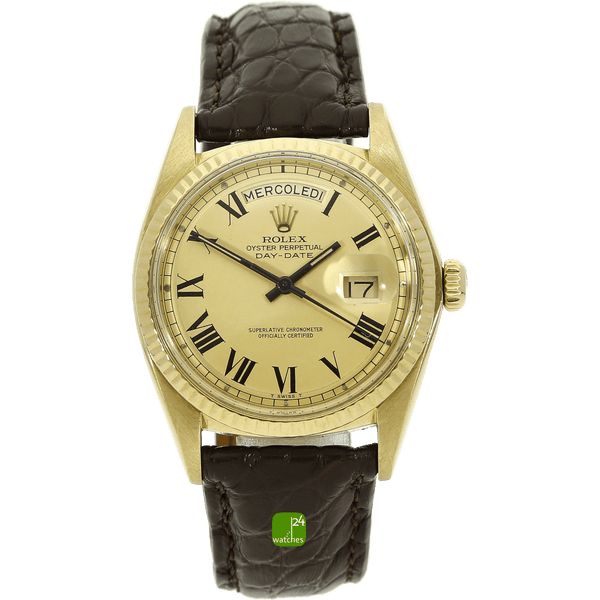 gebrauchte Rolex Day Date Buckley 1803 stehend