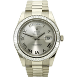 Rolex Day Date 2 orig. Baguette Dia stehend