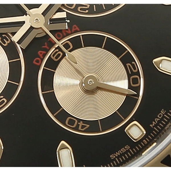 Rolex Daytona Rotgold 116505  detail Zifferblatt 2