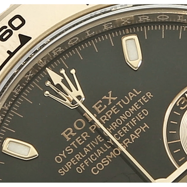 Rolex Daytona Rotgold 116505 detail Zifferblatt 