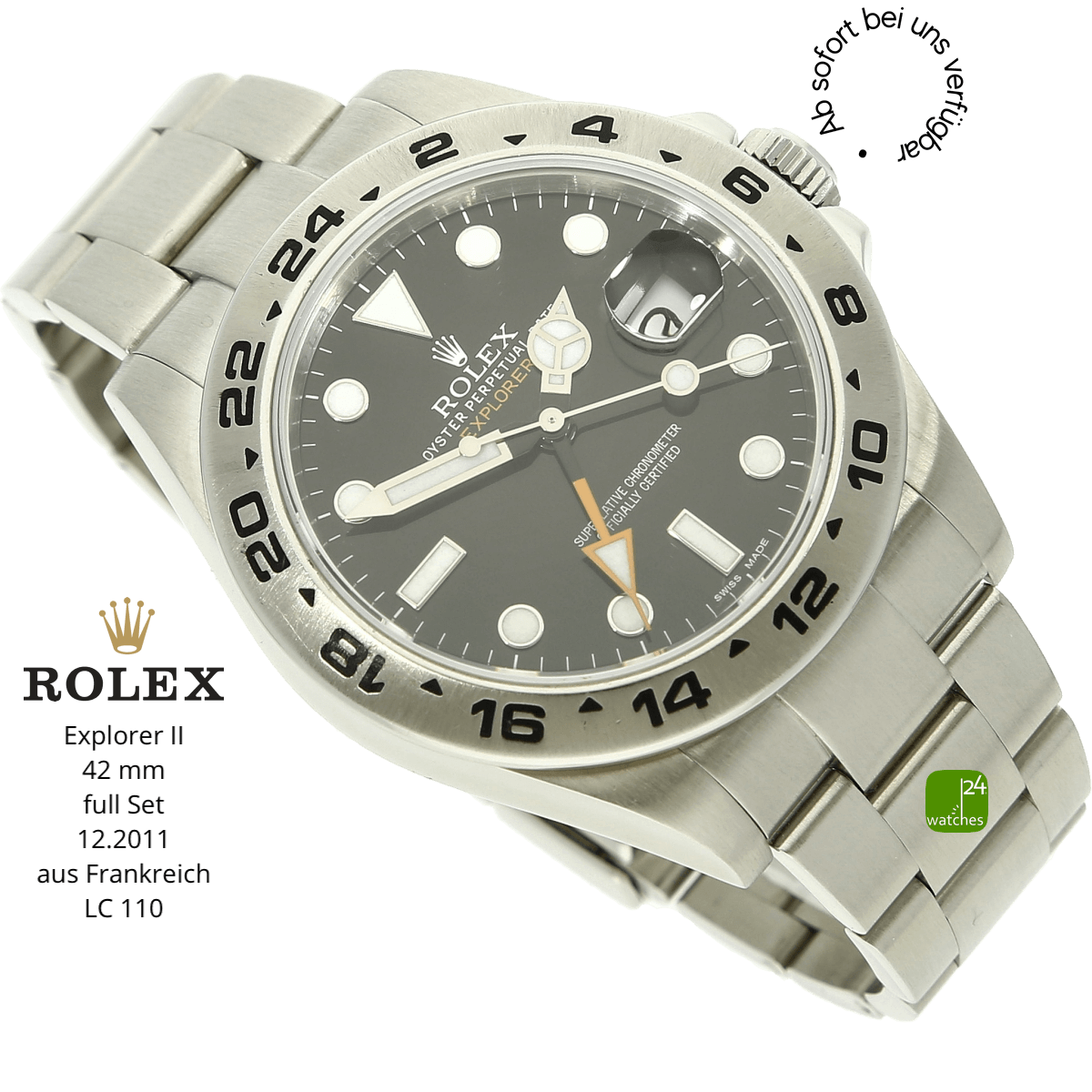 Rolex Explorer II 42 mm - full Set Dez 2011