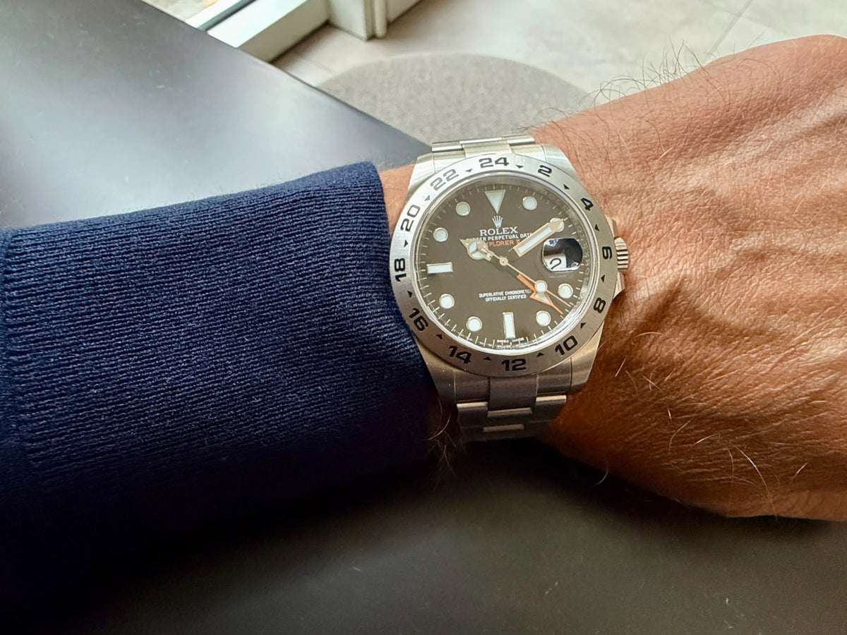 Rolex Explorer II 216570 2022 am Arm 2 