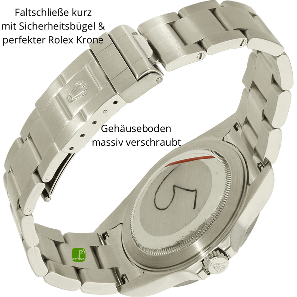 Rolex Explorer 16750 Polar 2008 Schliesse zu 