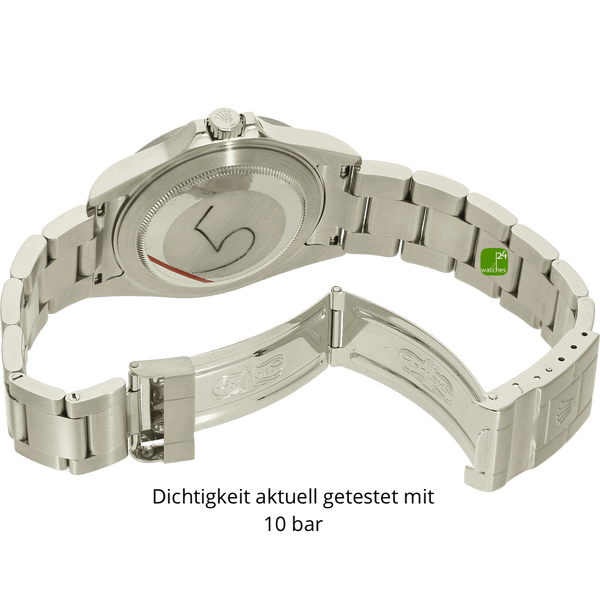 Rolex Explorer 16750 Polar 2008 Schliesse offen 