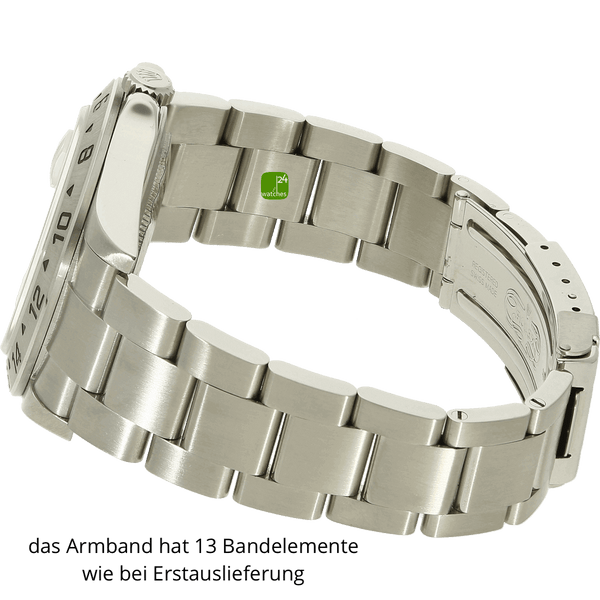 Rolex Explorer 16750 Polar 2008 Armband links 